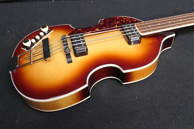 Hofner HCT-500/1L-SB LEFT HANDED Custom Tortoiseshell Pickguard