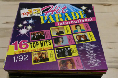 VA Sampler - 16 Top Hits 1/92 - Hitparade Club Top 13 - Pop 90s - Album Vinyl LP
