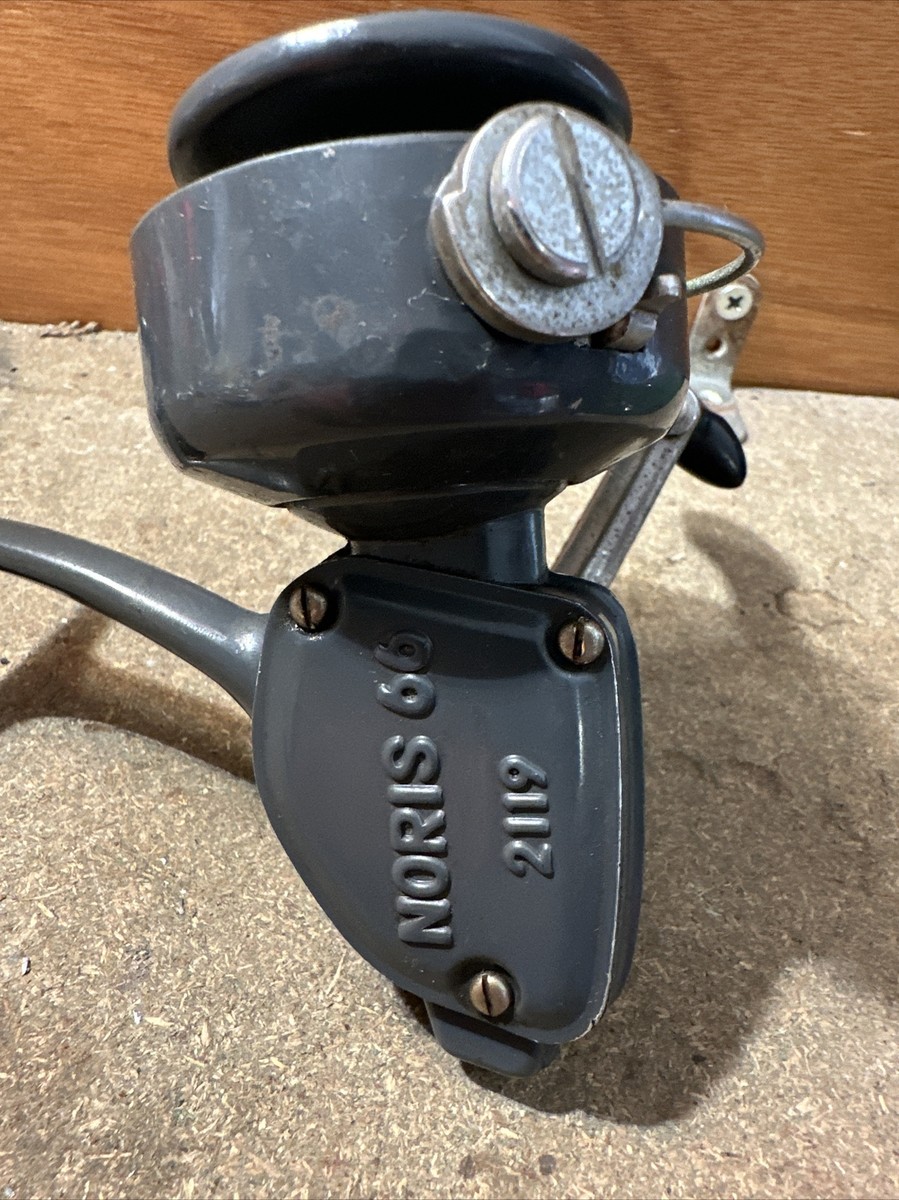 Moulinet De Pêche Ancien NORIS 66 – Vintage, état Correct, Collection