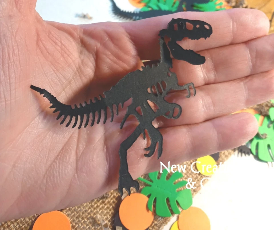 Dinosaur Birthday Party 150CT, Personalize Confetti, Party Decorations - Image 3 of 4