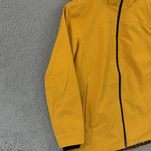 Pendleton Jacket Women’s Large Goldenrod Rain Coat Aztec Lining Hoodie Full Zip - Picture 4 of 13