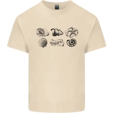 Fossil Set Palaeontologist Palaeontology Mens Light Cotton T-Shirt
