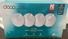 Deco M5 (4-pack)AC1300 Whole Home Mesh Wi-Fi System