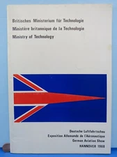 British Ministry of TECHNOLOGY PUBLICATION vtg German AVIATION Airbus Concorde