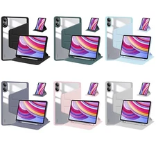 Case for Xiaomi Redmi Pad Pro 12.1'' Clear Back Cover Rotation Protective Stand