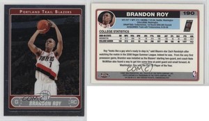 2006-07 Topps Chrome Brandon Roy #190 Rookie RC