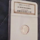 2004 S Silver Roosevelt Dime Proof PF 70 Ultra Cameo NGC 2508254-009