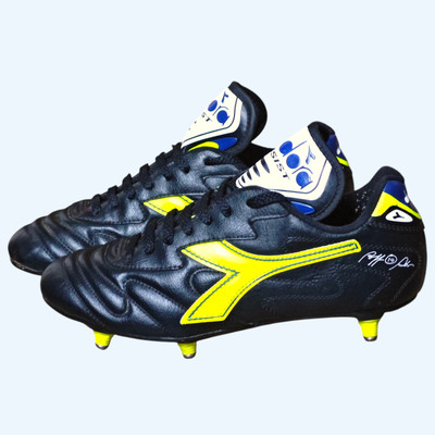 Chaussures De Foot Vintage Diadora Roberto Baggio 'Assist' - Taille EU 41 (UK 7.5) - Occasion