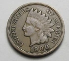 1900 INDIAN HEAD CENT,MOST OF LIBERTY, VERY NICE COIN!!!!(A1)