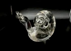Large Vintage Steuben Glass Snail 4” c1970-1980s Gorgeous