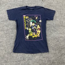 My Hero Academia T-Shirt Mens Size S Navy Blue Graphic Print Anime Funimation