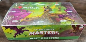 how many cards in pokemon booster box MTG Commander Masters Set Booster Pack — Taps Games