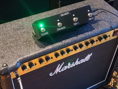 Custom 4-Way MIDI Footswitch For Marshall DSL40CR DSL100HR - With 20-Ft Cable