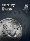 Mercury Dime Set 1916-1945 72/77 90% Silver Whitman Album Near Complete