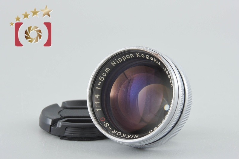 ニコン Nikon NIKKOR-S.C SC 50mm f1.4 #103-1 Nikon NIKKOR-S.C 50mm f/1.4 for Nikon S Mount | eBay