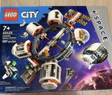 LEGO 60433 Modular Space Station City, 1097 Pieces, Age 7 Plus