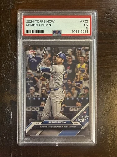 2024 Topps Now - Shohei Ohtani #722 PSA 5