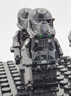 2x custom Death Trooper minifigures - stormtrooper star wars lego sw0807 75165