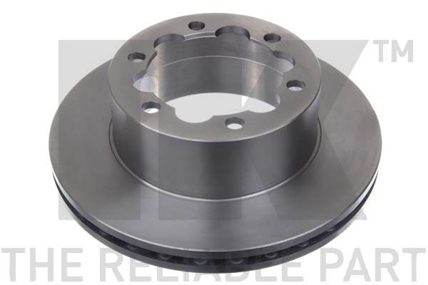 2X NK Bremsscheibe 2047124 FüR 30 VW 35 Mercedes 50 Sprinter Crafter Bus TDI 411-image