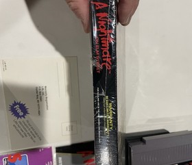 NES Nightmare On Elm Street Game Complete in Box (Minty with Shrink Wrap)