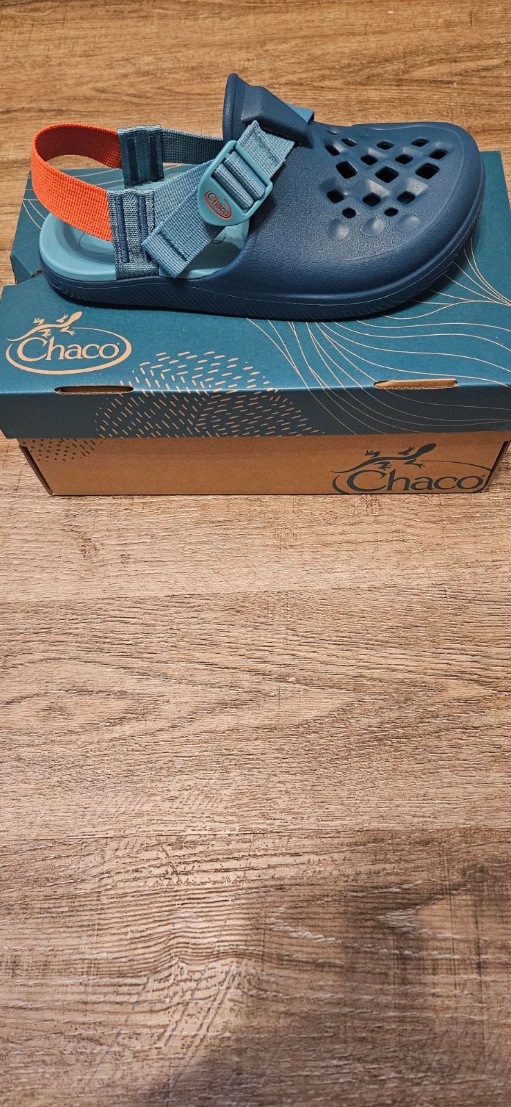 Chaco Chillos Clog Women's Size 9 Slides Ocean Blue New in Box