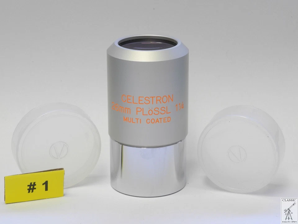 CELESTRON (VIXEN) Eyepiece Silvertop Plössl 26mm 1 ¼" Multi Coated, Japan Ⓥ (#1) - Bild 3 von 4