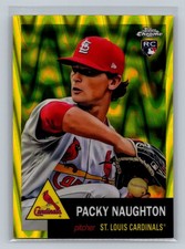 2022 Topps Chrome Platinum Anniversary #396 Packy Naughton SN,RC MLB Cardinals