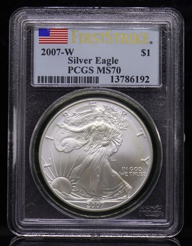 2007-W American Eagle PCGS MS70