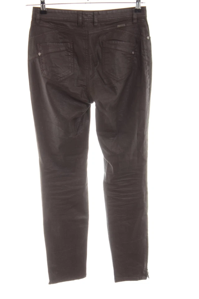 CERRUTI Pantalón de tubo Mujeres Pantalón Talla EU 38 marrón look casual - Imagen 4 de 4