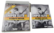 Sniper Elite III: Ultimate Edition PS3 - NO CD Manual & CD Case ONLY Video Game