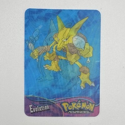 Abra Kadabra Alakazam Pokemon Advanced Artbox 2004 Panini