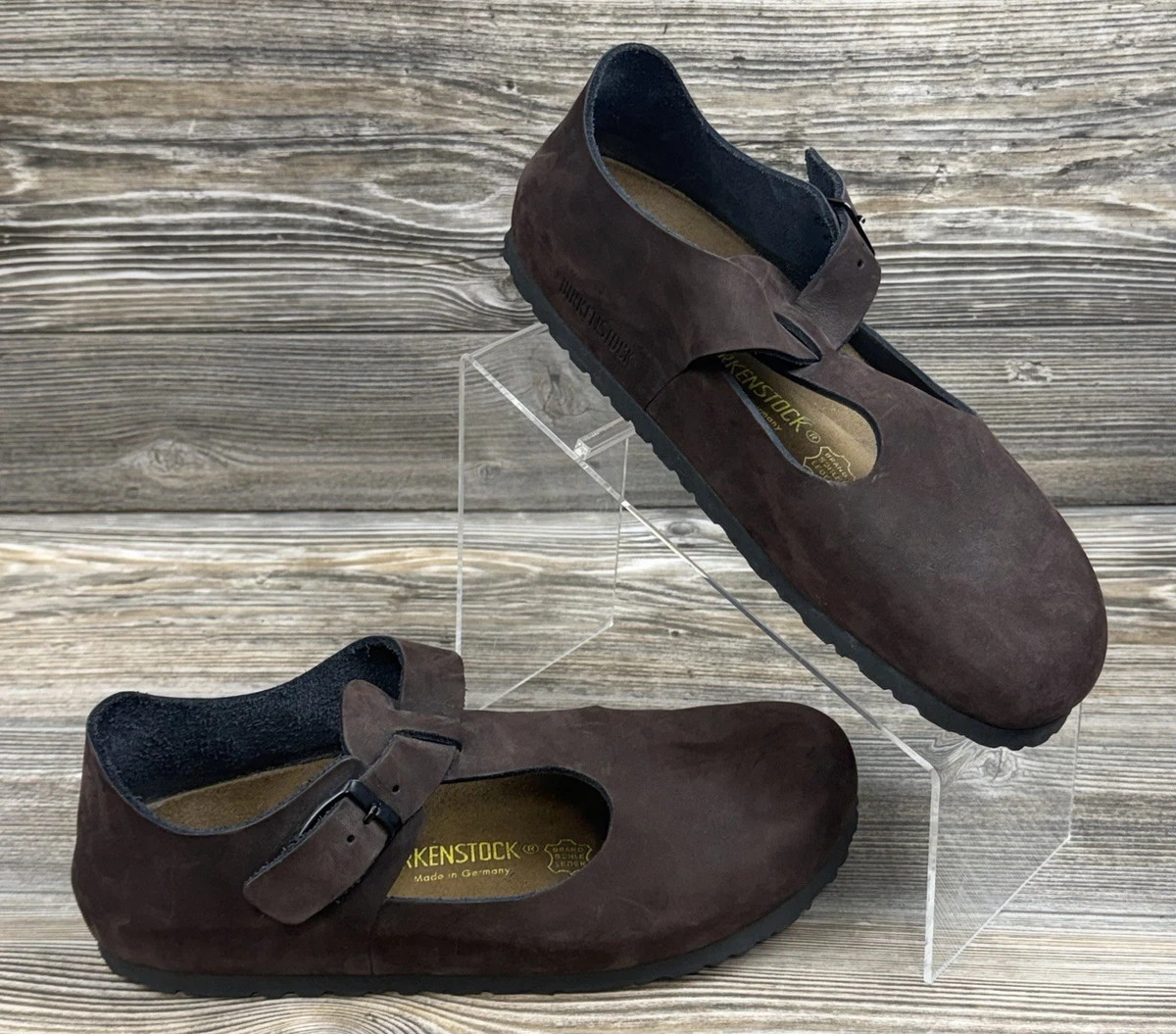 Birkenstock Mary Jane Leather Upper Comfort Shoes for Women | eBay