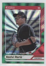 2024 Panini Donruss Red & Green Laser Noelvi Marte #28 9mb