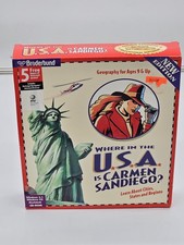 1996 Where in the World is Carmen Sandiego Windows 3.1 Windows 95 Macintosh New