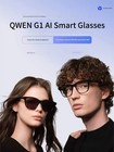New QWEN AI G1 Smart Glasses Realtime Translation 89 Languages HD Photography