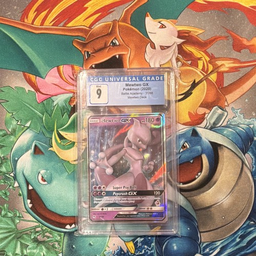 Mewtwo-GX graded CGC 9 for sale on eBay