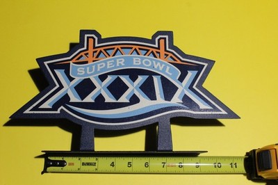RARE 2005 Super Bowl XXXIX New England Patriots vs Philadelphia Eagles Bookend