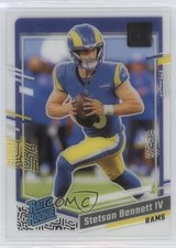 2023 Panini Clearly Donruss Rated Rookie Stetson Bennett IV #83 1ht8