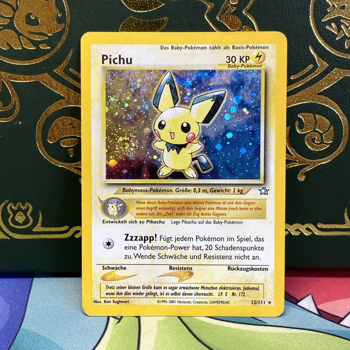 chandelure v pokemon card price Pokemon Card Pikachu Raichu Pichu BANDAI Carddass 1 Very Good Japanese