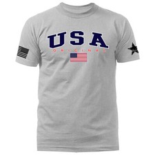 USA Original US Flag American Pride Patriot Patriotic Graphic T-shirt