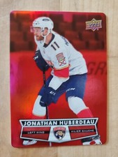 Jonathan Huberdeau 2021-22 UD Tim Hortons Hockey Red Die-Cut DC-25 Florida 