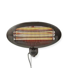 2000w Halogen Patio Ceiling Heater Indoor outdoor Wall Mounted Quartz Warmer UK