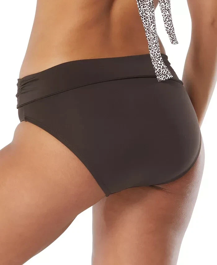 Parte inferior de bikini de cintura alta para mujer NWoT Contours by Coco Reef talla L $65 12HL1009 Foto 2 de 2