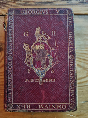 The Book of Common Prayer 1911 King George V and Queen Mary Coronation 7 x 10 cm