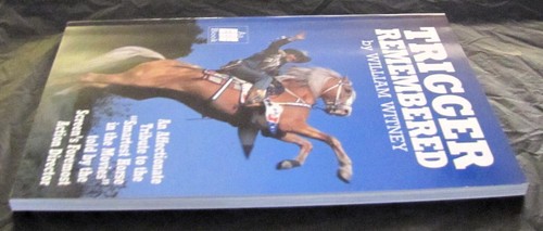 TRIGGER REMEMBERED, Roy Rogers, William Whitney, New, 1st Ed., Earl Blair Ent. - Picture 6 of 13