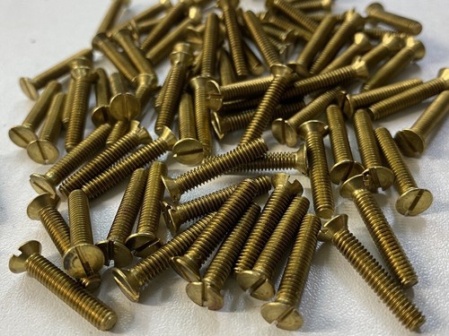 Brass BA Countersunk Screws CSK Head Machine Bolt Engineer 0BA 2BA 4BA 6BA 8BA - Picture 12 of 24