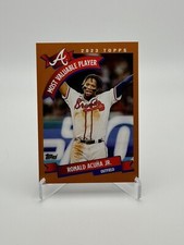 2023 Topps TBT Throwback Thursday Ronald Acuna Jr. #143 SP Image Variation