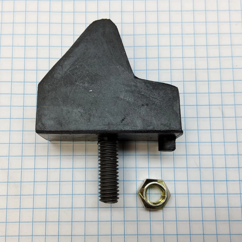 Nuevo par de parachoques de brazo de control inferior de goma GM 82-04 S10 S-10 Blazer GMC S15 Jimmy Foto 4 de 4