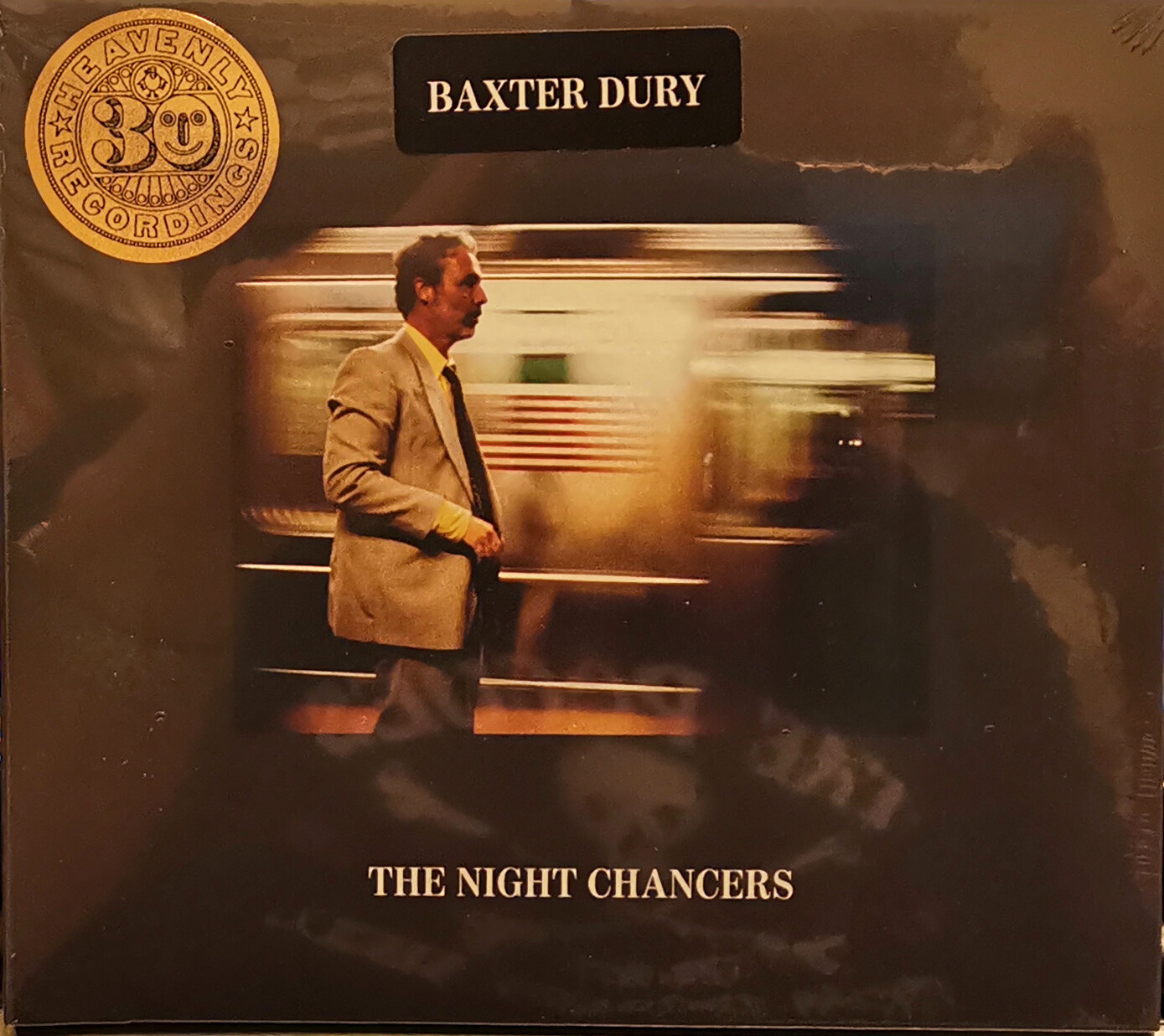 BAXTER DURY CD The Night Chancers 10 Track DIGI-PACK 2020 IN STOCK + Promo Sht