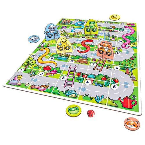 Orchard Juguetes My First Serpientes y Escaleras Juego de Mesa 2-4 Jugadores 3-6 - Imagen 2 de 4